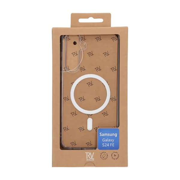 Rvelon Magsafe Case for Samsung Galaxy S24 FE - Transparent