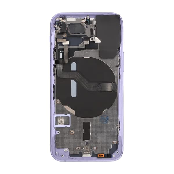 iPhone 12 Mini Back Cover Complete With Small Parts - Purple