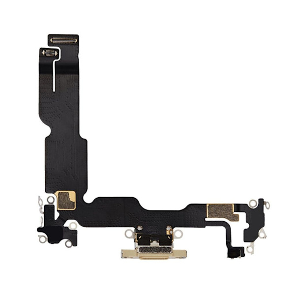iPhone 15 Plus Original Charging Port Flex Cable - Yellow