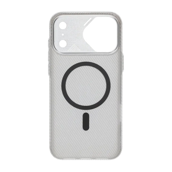 Amru Water Print Phone Case - iPhone 17 Pro Max Silver