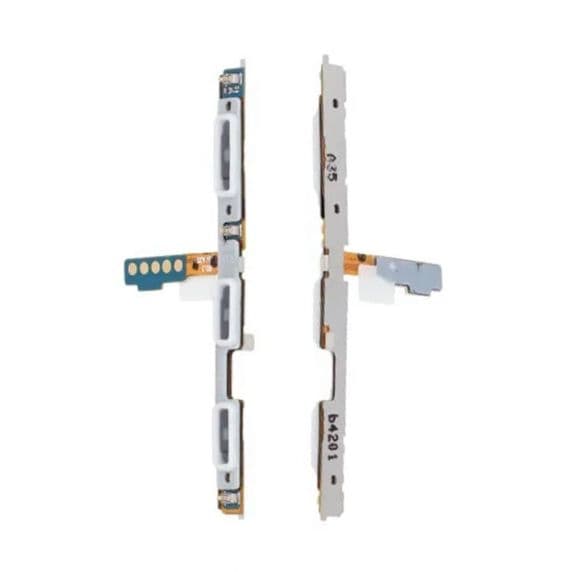 Samsung Galaxy A55 Volymknappar Med Ström Flexkabel - original Svart