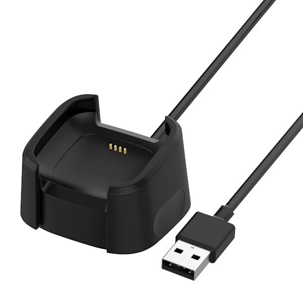 Laddkabel 4 Pin USB för Fitbit Versa 2 - Stående modell