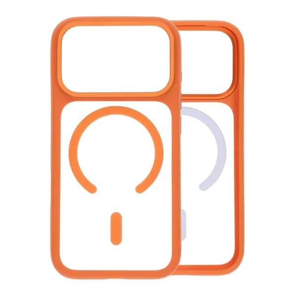 Mobilskal med Magsafe och Kamerastativ för iPhone 17 Pro - Orange