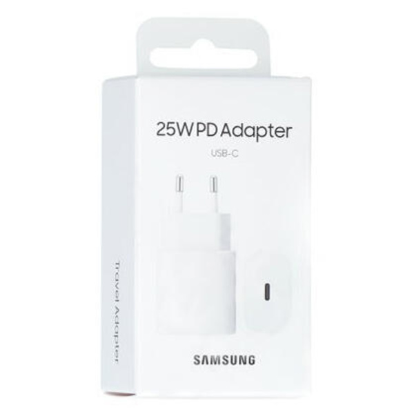Original Samsung USB-C Väggladdare 25W PD 3.0 - Vit