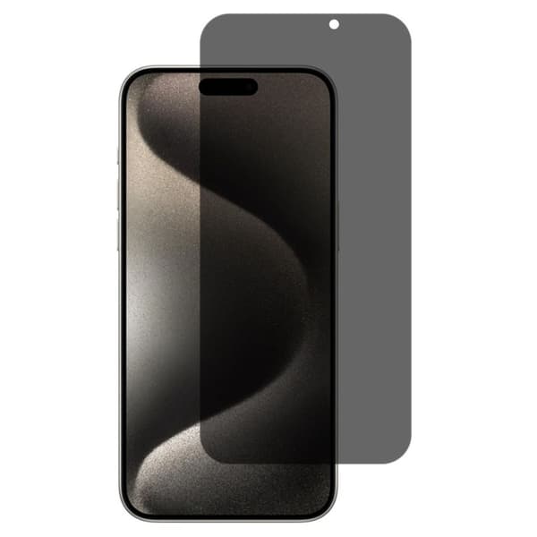 iPhone 17 Pro Screen Protector Privacy Tempered Glass - Transparent