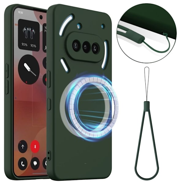 Nothing Phone (3a) MagSafe Case - Dark Green