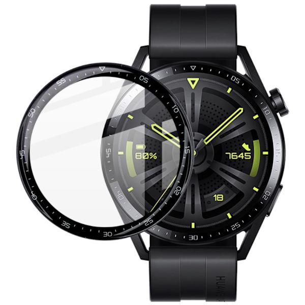 IMAK Huawei Watch GT 3 46mm screen protector with a frame