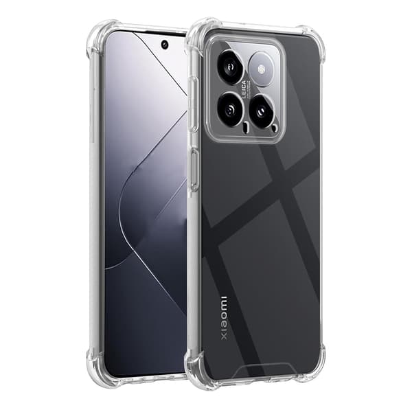 Xiaomi 14 Mobile Case Shockproof - Transparent