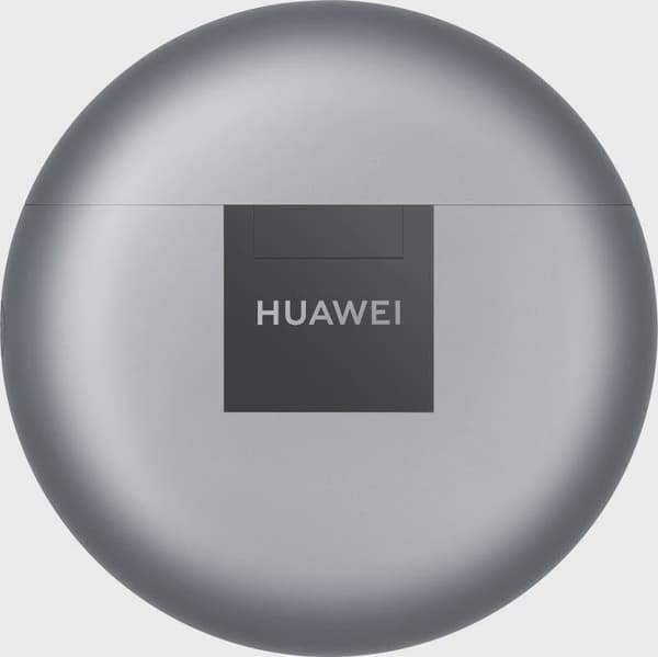 Original Huawei FreeBuds 4 Laddningsfodral - Silver Svart