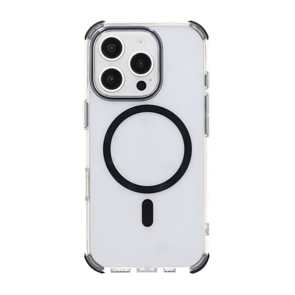 iPhone 16 Pro Max Rvelon Mobile Case Magnet with Edge Protection - Black