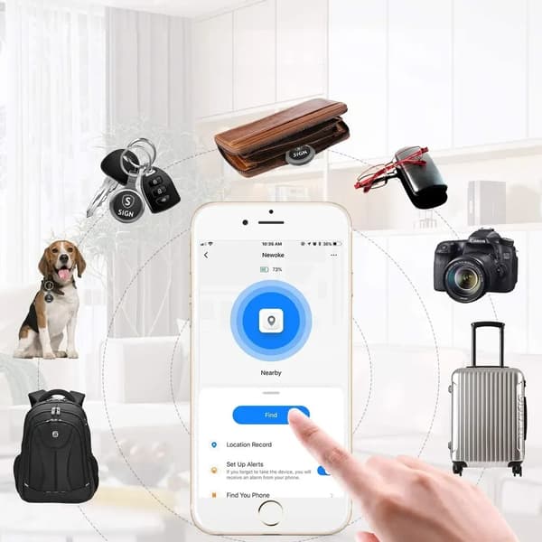 SiGN Smart Bluetooth Finder - Svart - 3-pack Svart