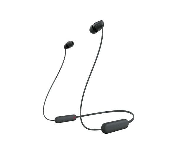 Original Sony WI-C100 Wireless In Ear - Svart Svart