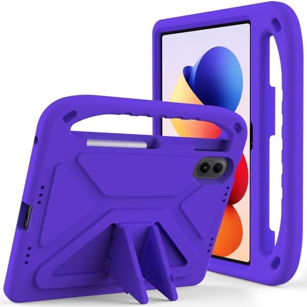 Xiaomi Redmi Pad 2 Pro Hand Grip Kickstand Case - Purple