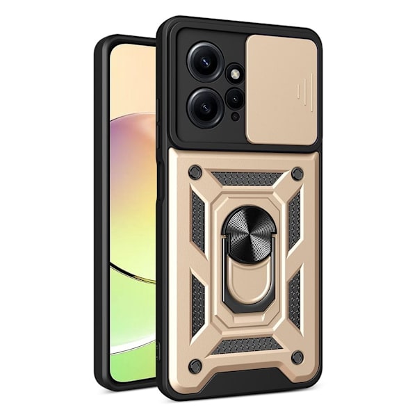 Xiaomi Redmi Note 12 4G Case with Stand - Gold