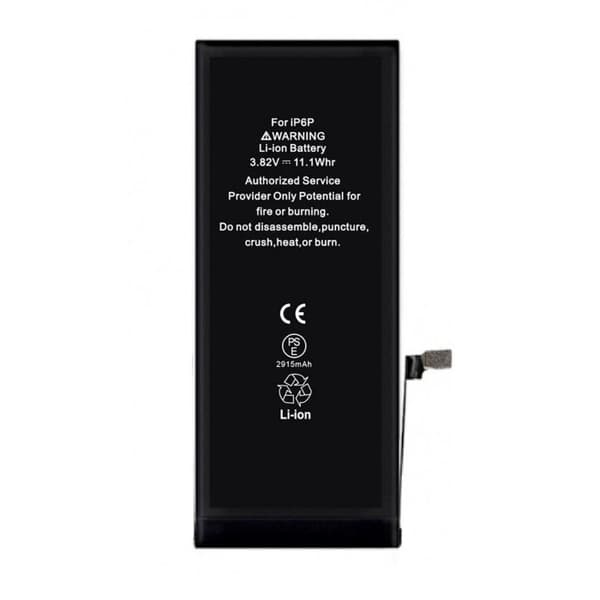 iPhone 6 Plus Batteri Med Tejp Svart