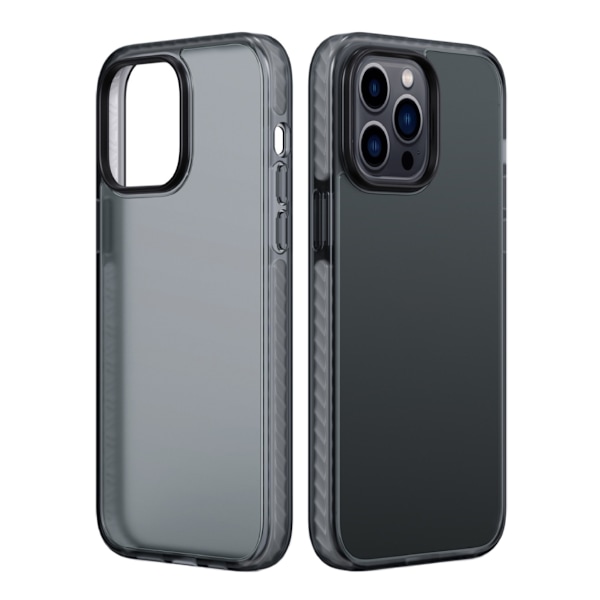 iPhone 14 Pro Max Stöttåligt TPU Mobilskal - Svart