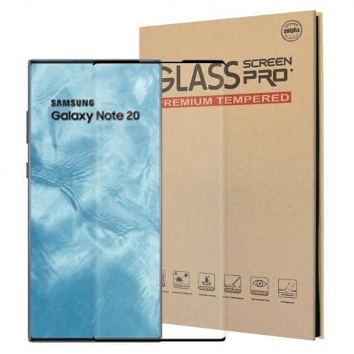 Ultra Clear Skärmskydd i Härdat Glas för Samsung Galaxy Note 20 Svart