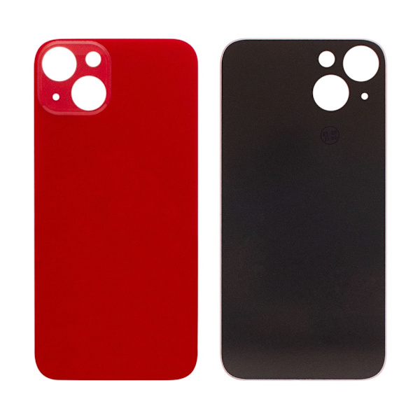 iPhone 13 Mini Back Cover (No Logo) - Red
