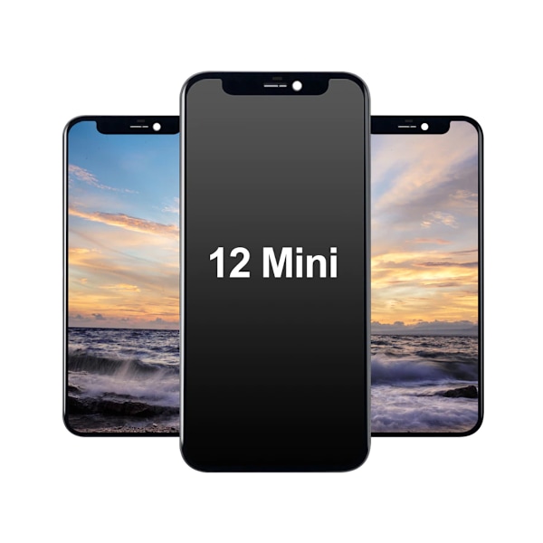 iPhone 12 Mini In-Cell LCD Skärm - Svart