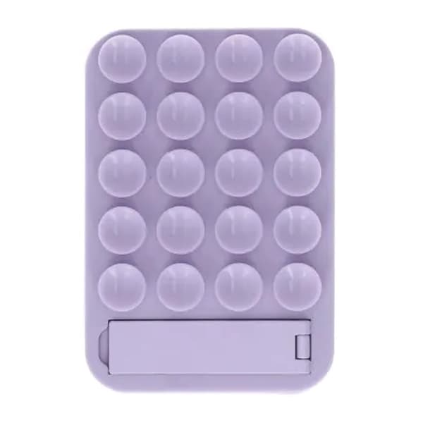 MagSafe Silicone Suction Cup Stand Phone Mount Purple