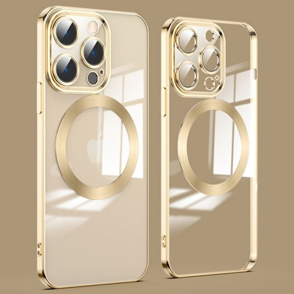 IPhone 14 Pro Max Magnetic Charge Case - Gold