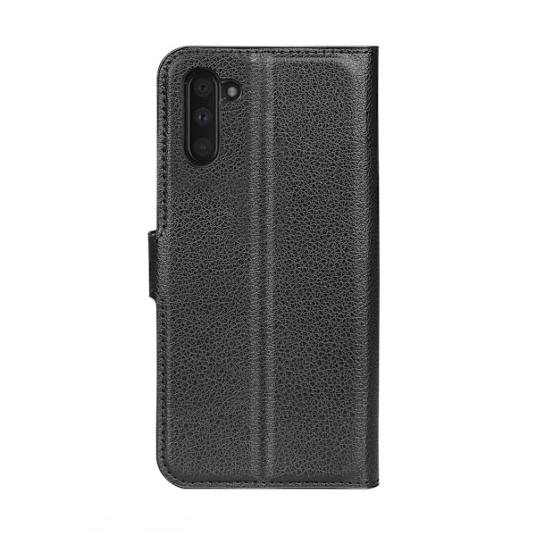 Samsung Note 10 Plånboksfodral med Stativ - Svart