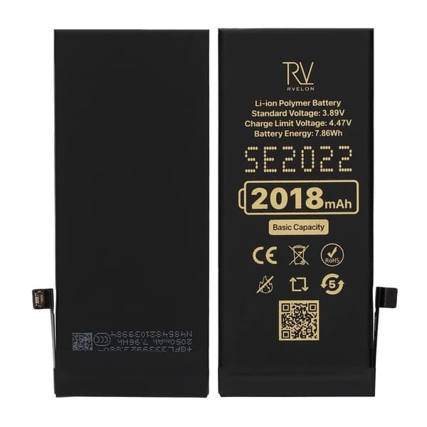RV Battery iPhone SE 2022 2018mAh Premium