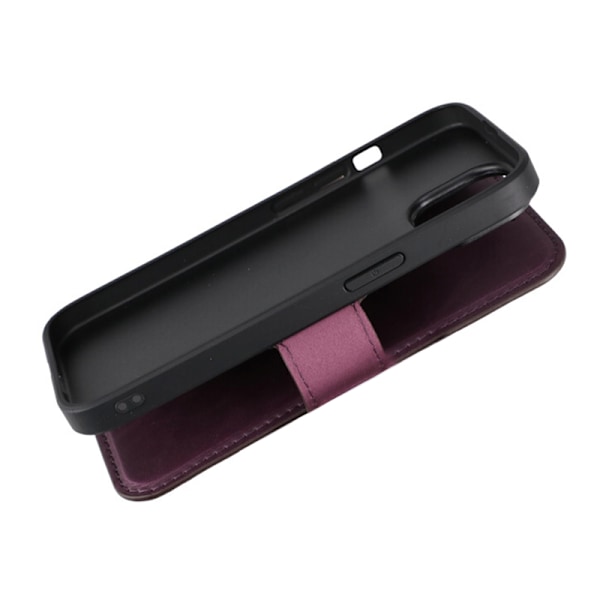 iPhone 15 Plånboksfodral med Magsafe Rvelon - Lila