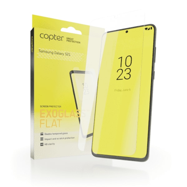 Copter Exoglass Skärmskydd för Samsung Galaxy S21 5G