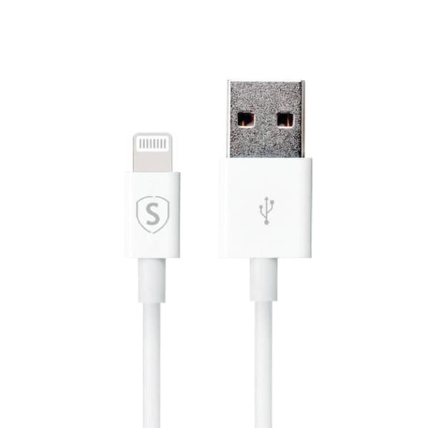 SiGN Dual Snabbladdare PD & Q.C, 3.5A 20W med USB-C & Lightning Kabel, 1m Svart