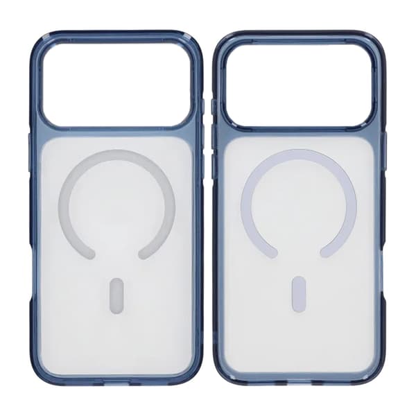 Mobile Case TPU Magsafe for iPhone 17 Pro Max - Blue Transparent