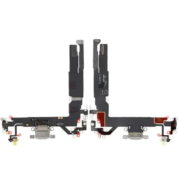Charging Connector with Flex Cable for iPhone 17 - White