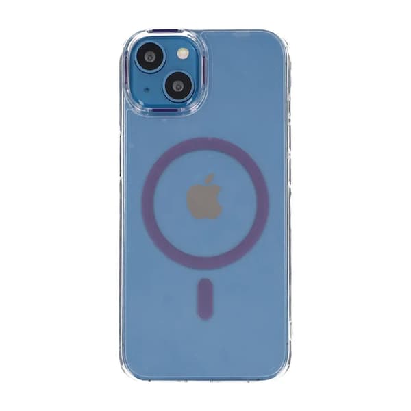 Mobile Case Shockproof with Magsafe for iPhone 13 and 14 - Purple