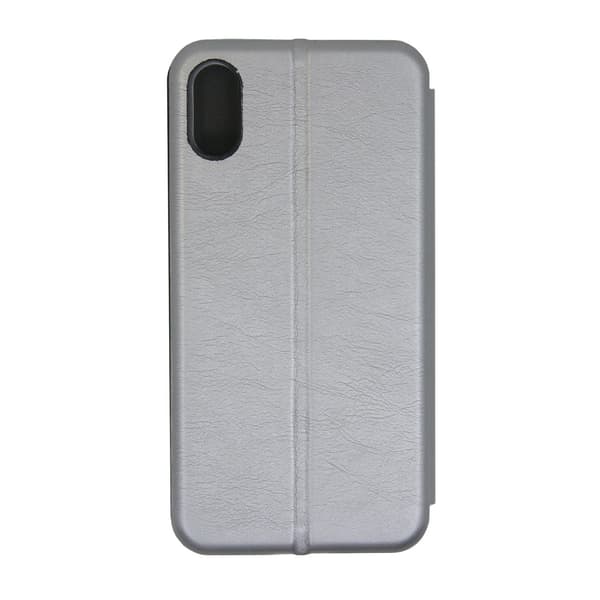 Mobilfodral med Stativ för iPhone X och XS - Silver