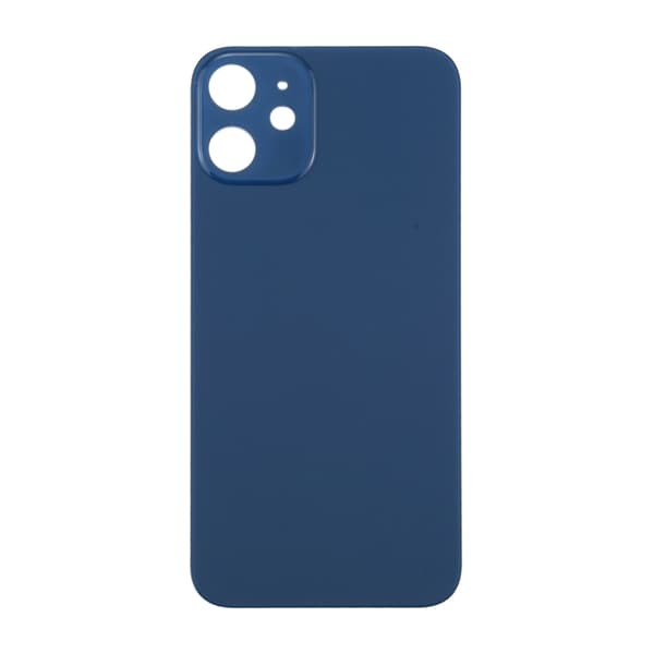 iPhone 12 Mini Back Glass with Adhesive Tape - Blue