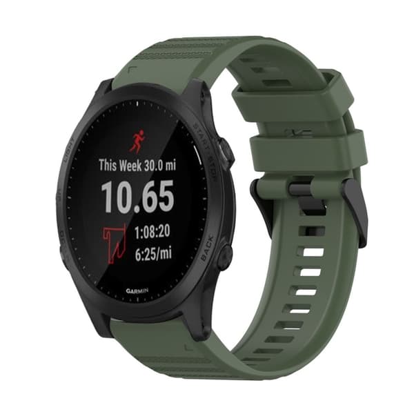 Garmin Forerunner 945 Silicone Watch Band - Green