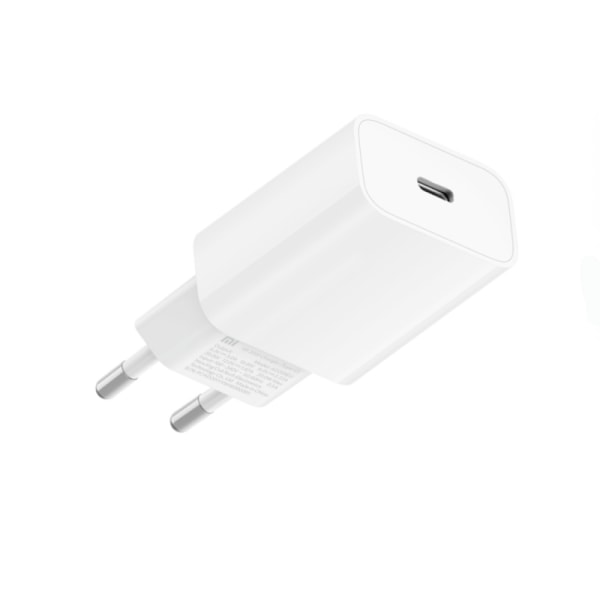 Original Xiaomi Mi Väggladdare USB-C 20W, PD 3.0 - Vit