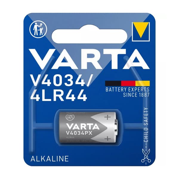 Varta Alkalisk V4034/4LR44 Batteri 6V 1-pack