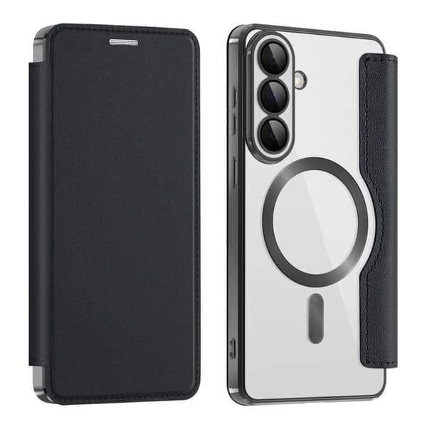 Samsung Galaxy S26 Wallet Cover MagSafe Card Holder RFID Blocking - Black