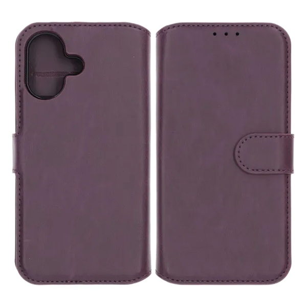 Rvelon Plånboksfodral Magnet för iPhone 17 - Lila