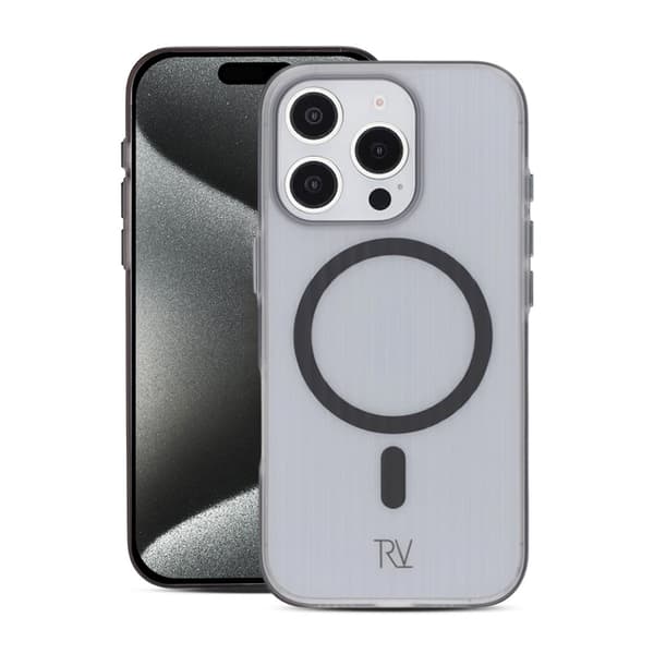 iPhone 16 Pro Max Mobile Case Corrugated Magsafe Rvelon - Grey