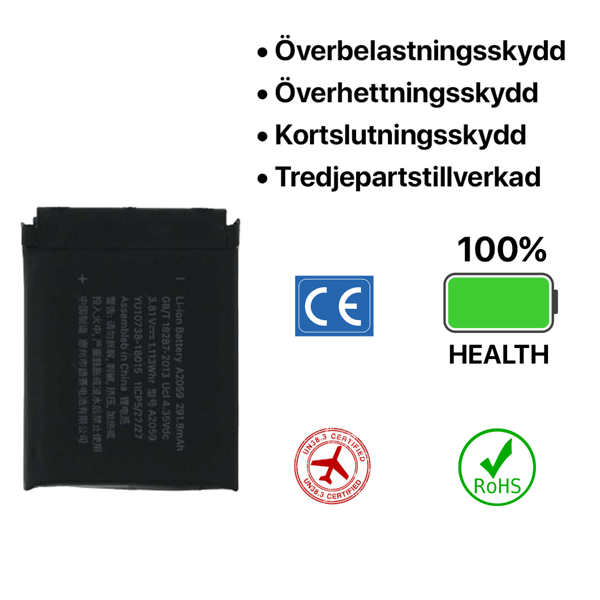 Apple Watch 4 44mm Batteri