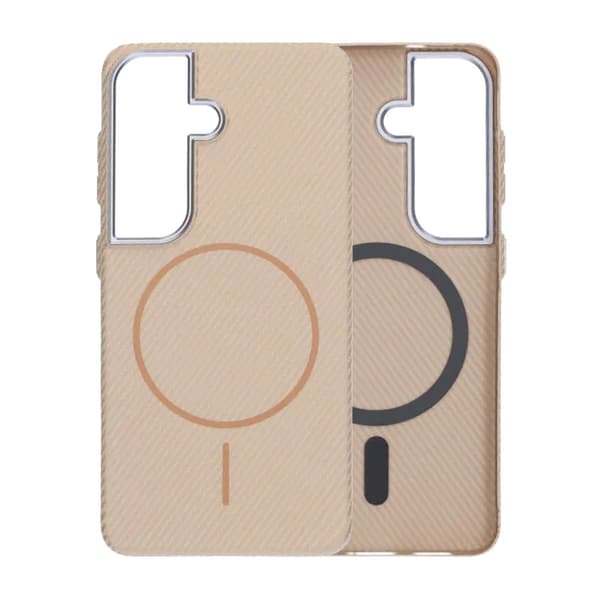 Crabon - blank Magnetic Case For Samsung S26 Plus Gold