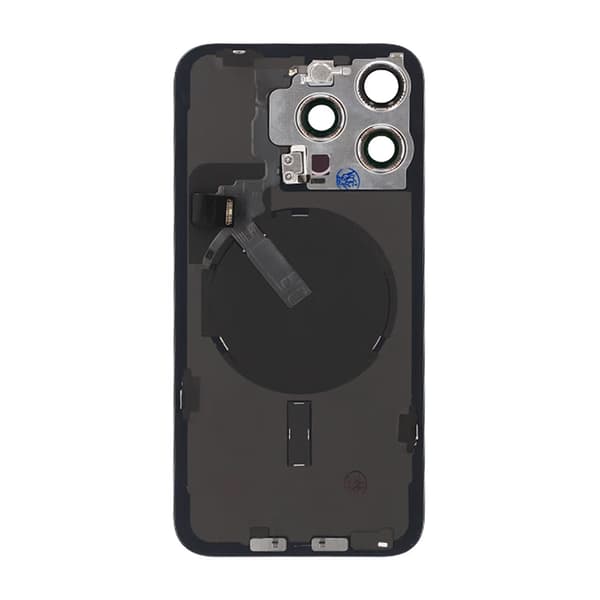 iPhone 15 Pro Max Baksida Glas Komplett OEM - Titanblå