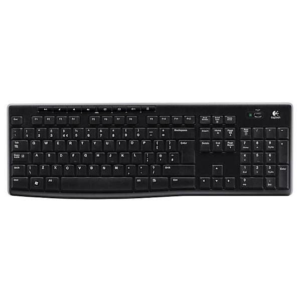 Logitech Wireless Keyboard K270 (Nordisk) - Original - Svart