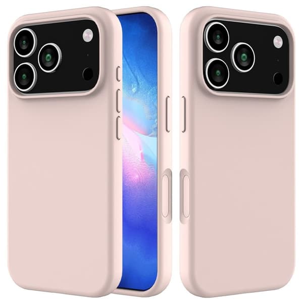 iPhone 18 Pro Max/17 Pro Max Silicone Case - Light Pink