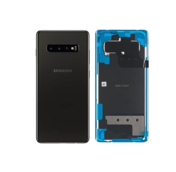 Samsung Galaxy S10 Plus Baksida Med Tejp - Svart Svart