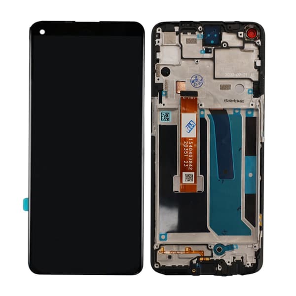 OnePlus Nord N10 5G Skärm/Display - Svart