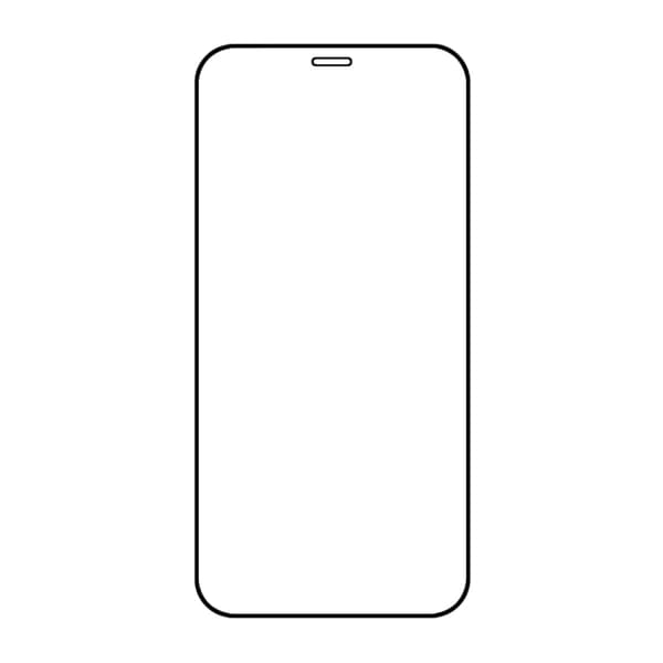 Rvelon Skärmskydd 2.5D Härdat Glas för iPhone 12 Pro Max - 20-pack med Monteringsram
