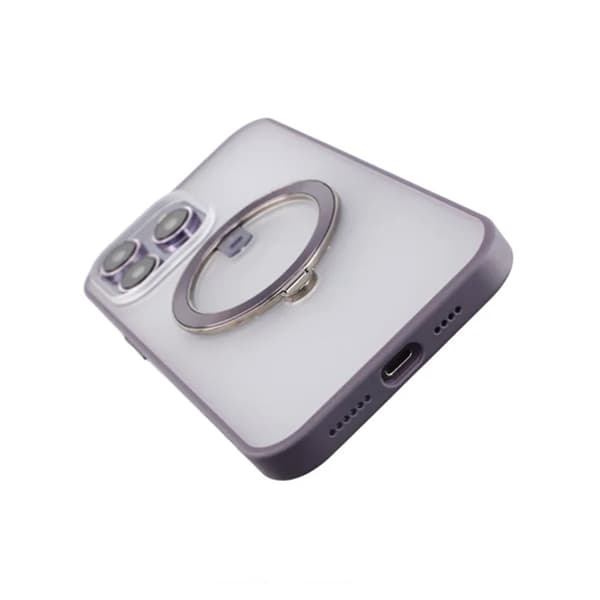 iPhone 14 Pro Skal med MagSafe Stativ Rvelon - Lila